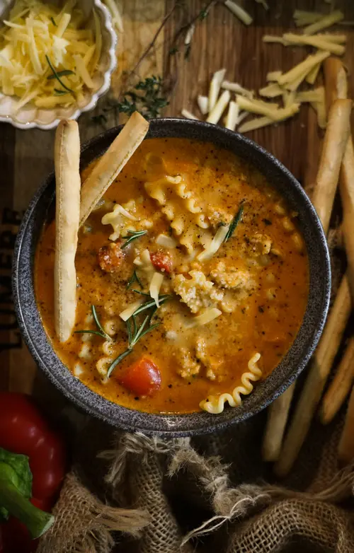 Lasagna Soup