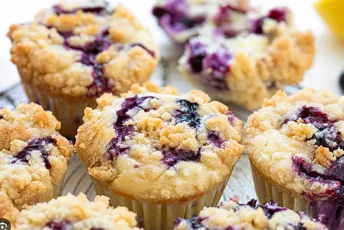 Lemon Blueberry Muffins