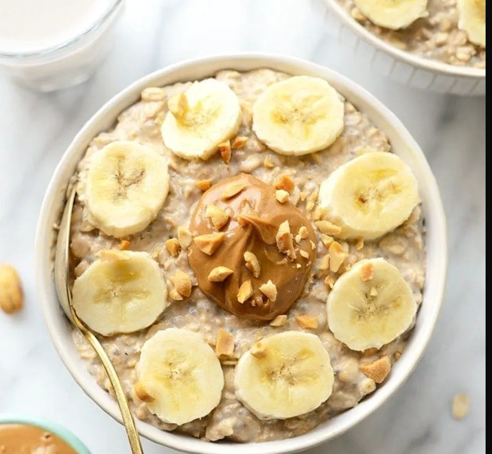 Peanut Butter Banana Overnight Oats