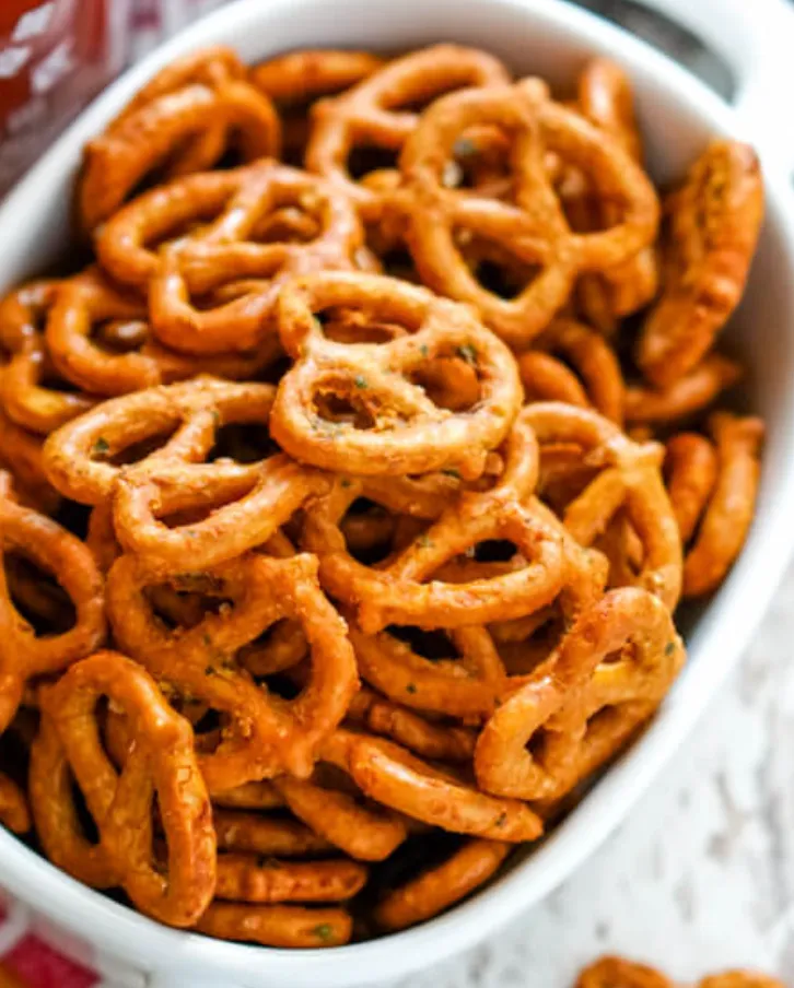 Spicy Ranch Pretzels