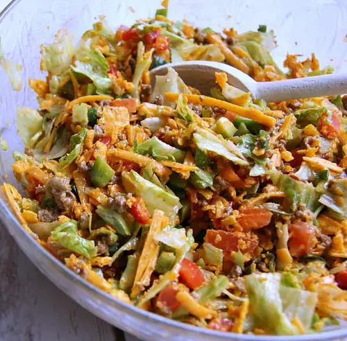 Old Fashioned Taco Salad